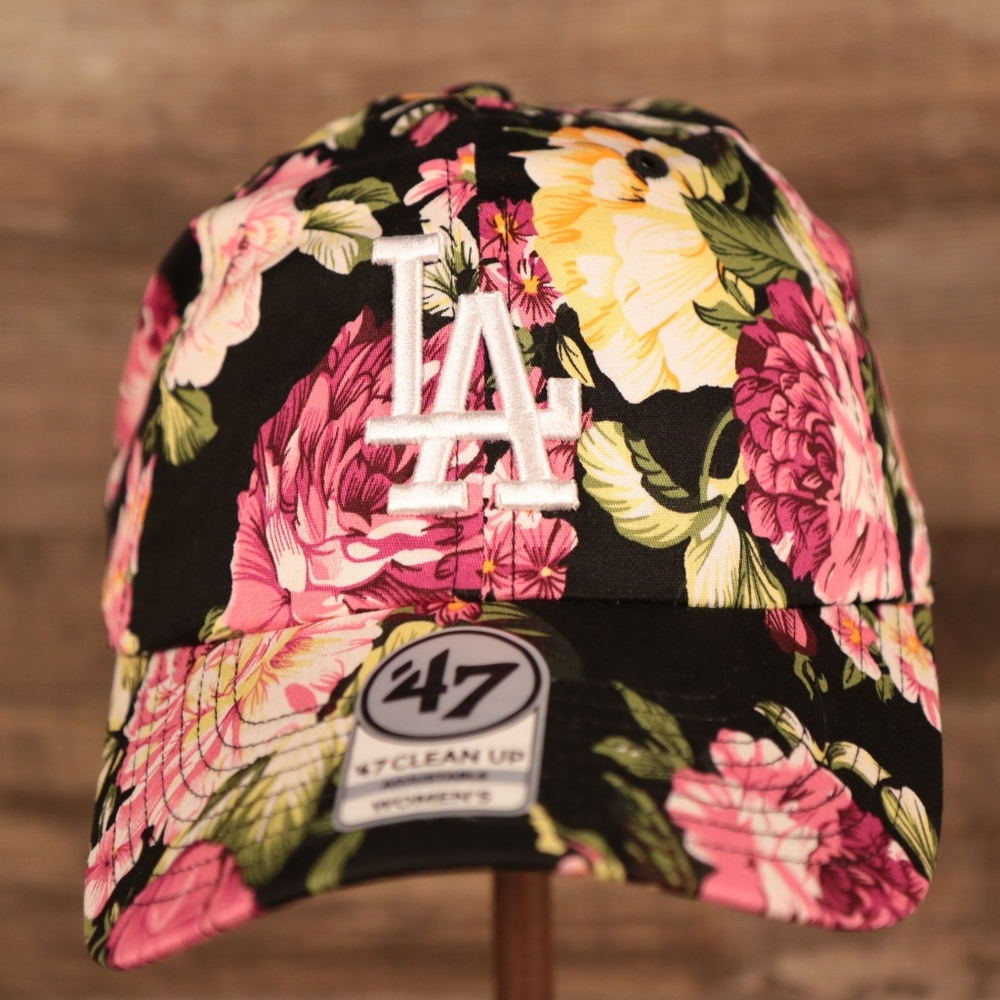 Los Angeles Dodgers Floral Womens Hat
